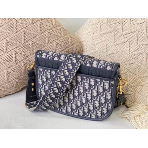 DIOR BOBBY 22CM DARK BLUE Bags