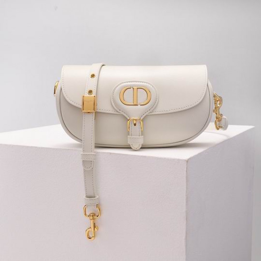 DIOR BOBBY 21 x 12 x 5.1 cm WHITE Bags