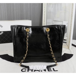 CHANEL SHOPPING LEATHER 33X24CM ALL COLOURS Bags