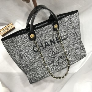 CHANEL SHOPPING FABRIC BAG 38X30CM ALL COLOURS Bags