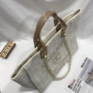 CHANEL SHOPPING FABRIC BAG 38X30CM ALL COLOURS Bags