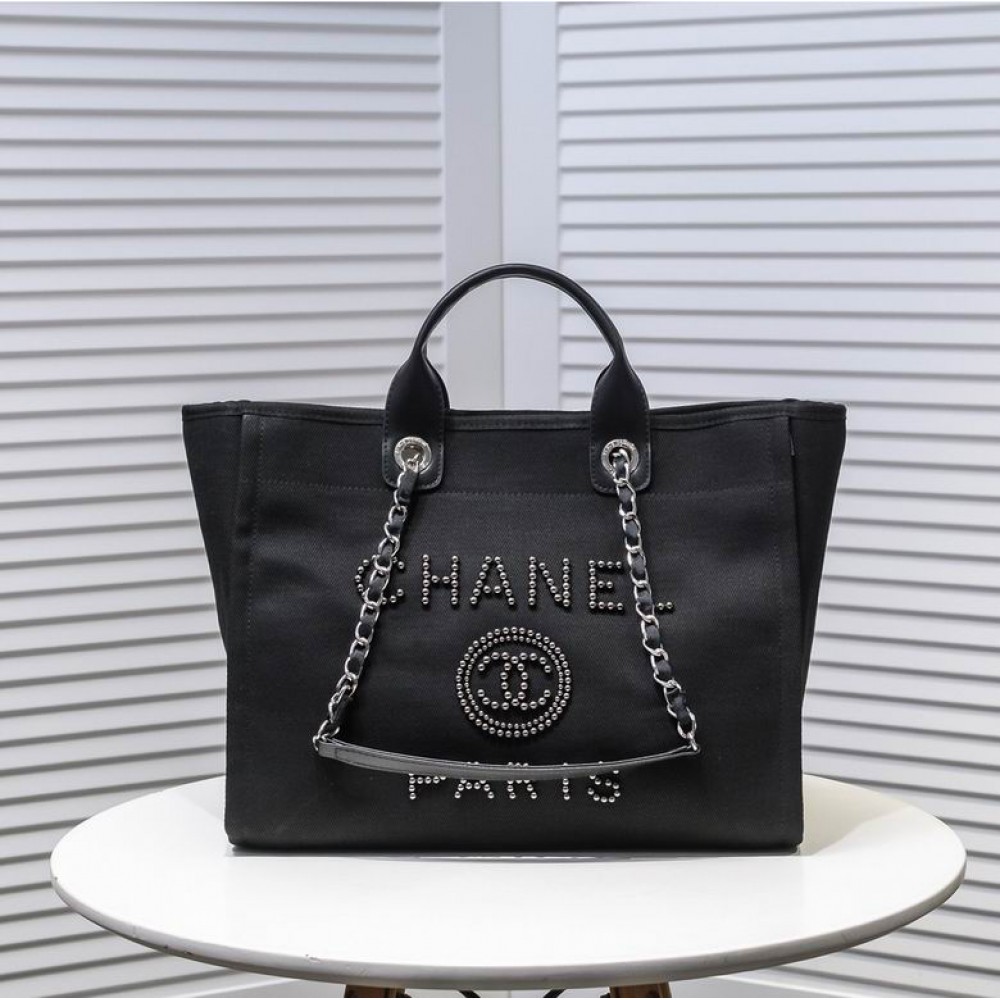 CHANEL SHOPPING BAG 38X30CM 2 COLOURS Bags