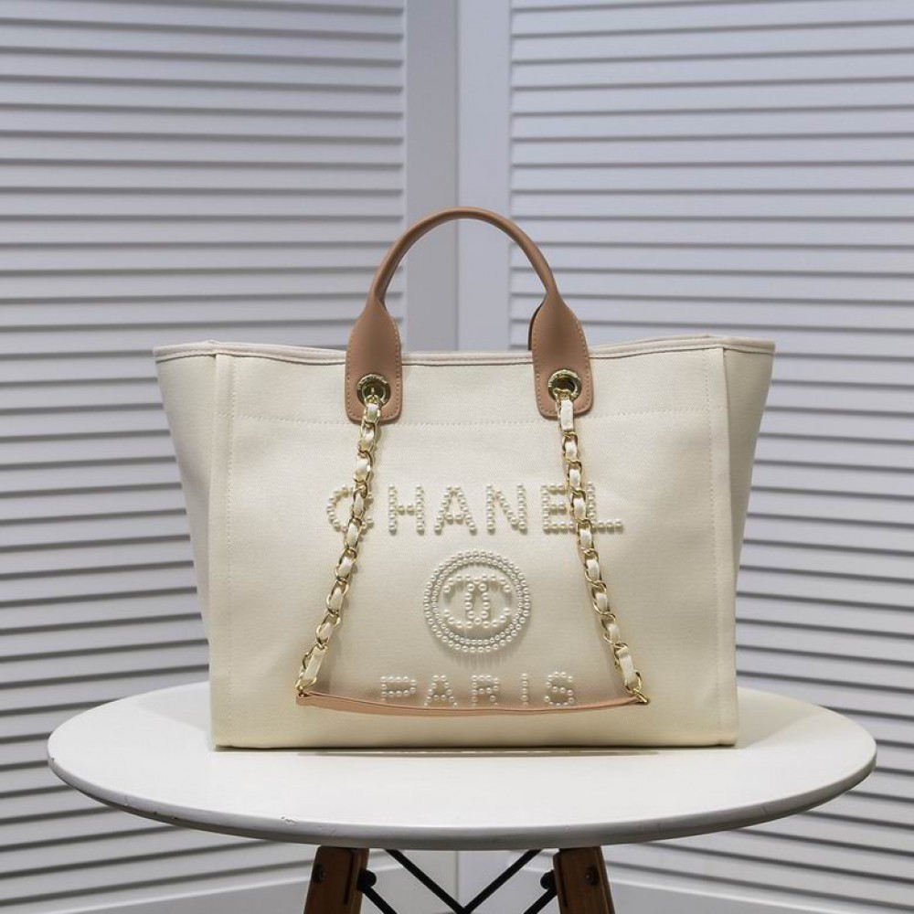 CHANEL SHOPPING BAG 38X30CM 2 COLOURS Bags