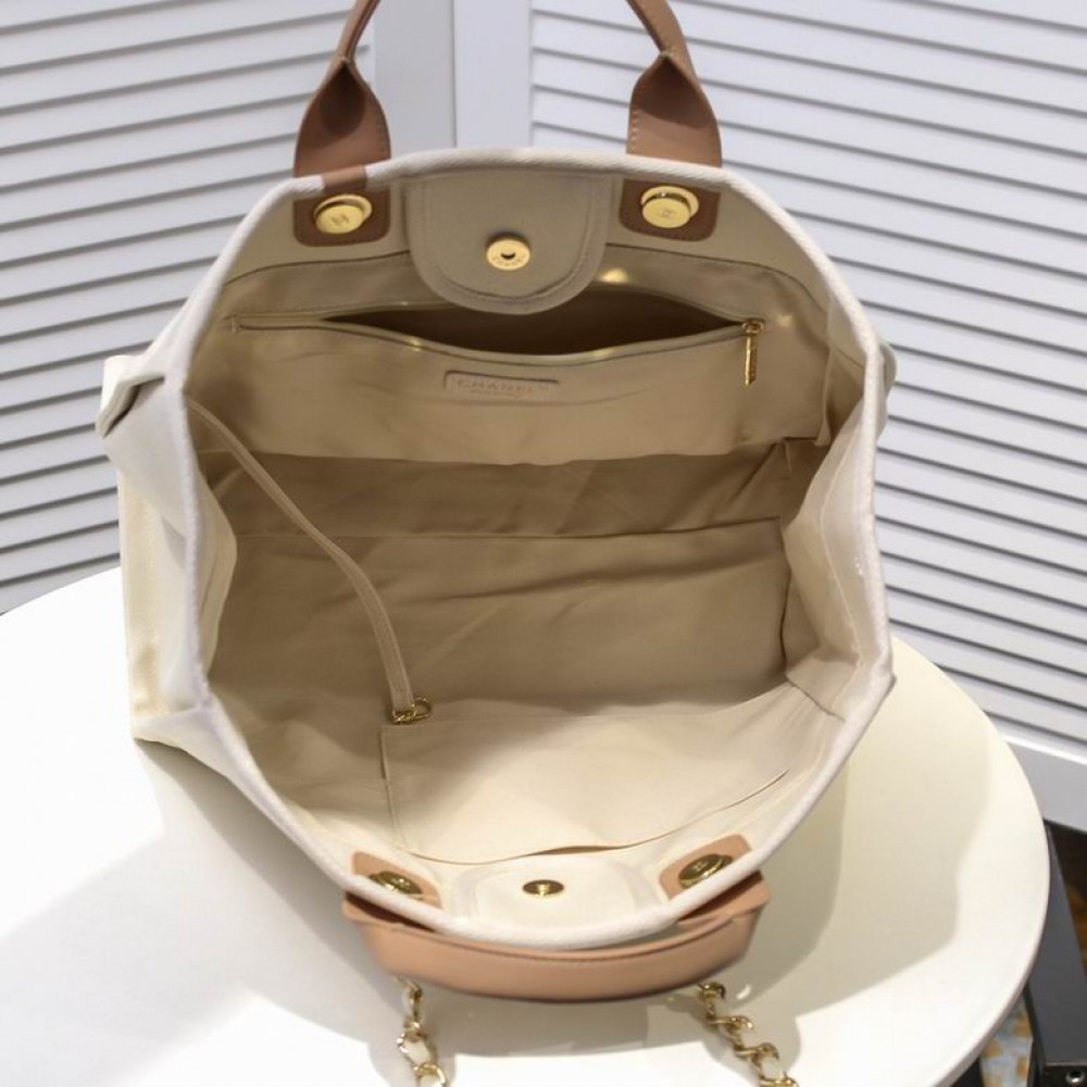 CHANEL SHOPPING BAG 38X30CM 2 COLOURS Bags