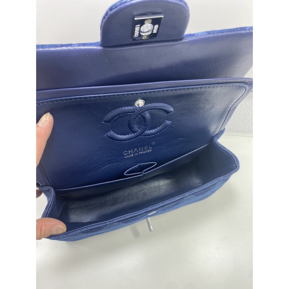 CHANEL CLASSIC FLAP 24CM JEANS Bags