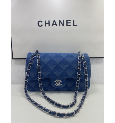 CHANEL CLASSIC FLAP 24CM JEANS