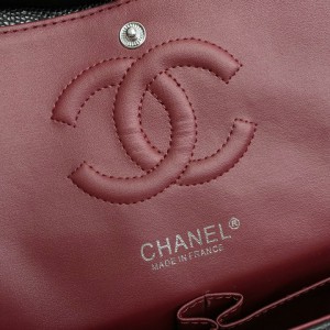 CHANEL CLASSIC FLAP 24CM CHEVRON CAVIAR Bags