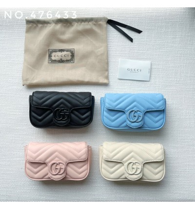 gucci marmont super mini 16.5x10cm 4 colour