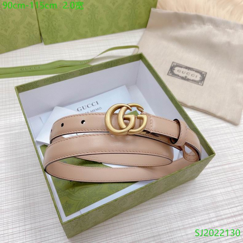 gucci belt 2cm beige Accesories