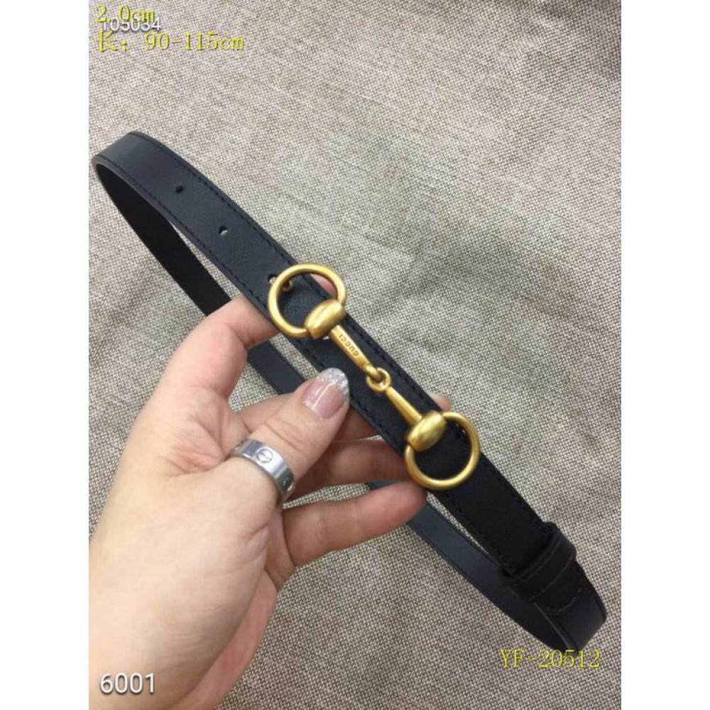 gucci belt 2cm horsebit 95-125cm Accesories
