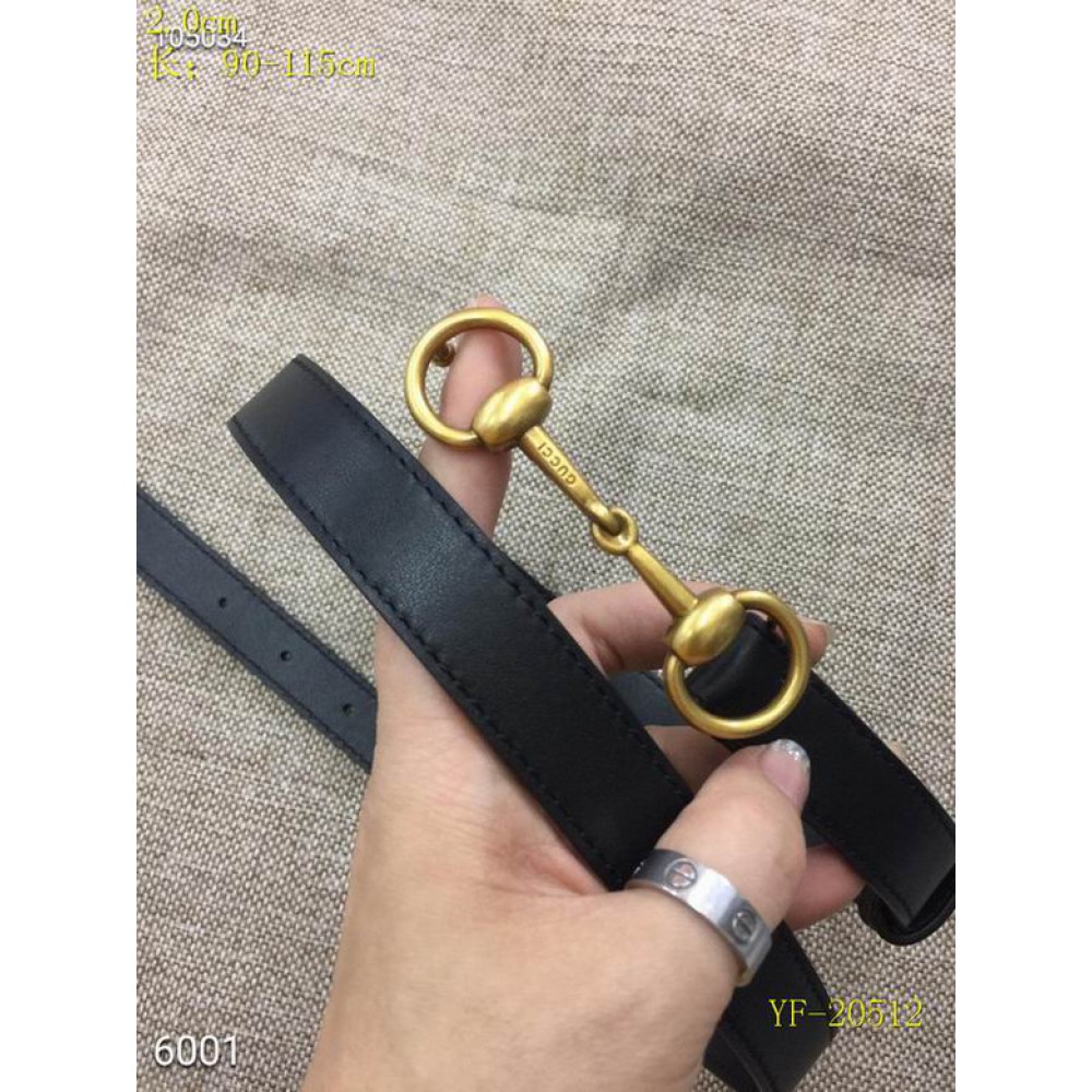 gucci belt 2cm horsebit 95-125cm Accesories