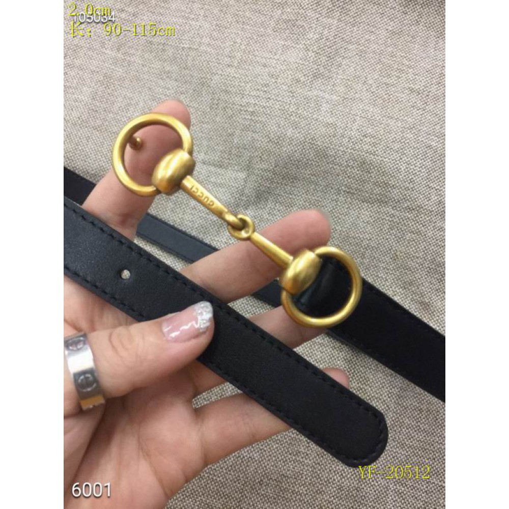 gucci belt 2cm horsebit 95-125cm Accesories