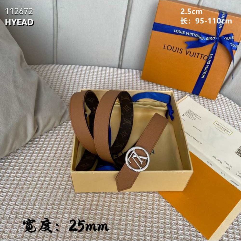 lv belt 2.5cm reversible monogram Accesories