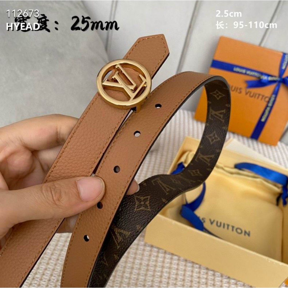 lv belt 2.5cm reversible monogram Accesories