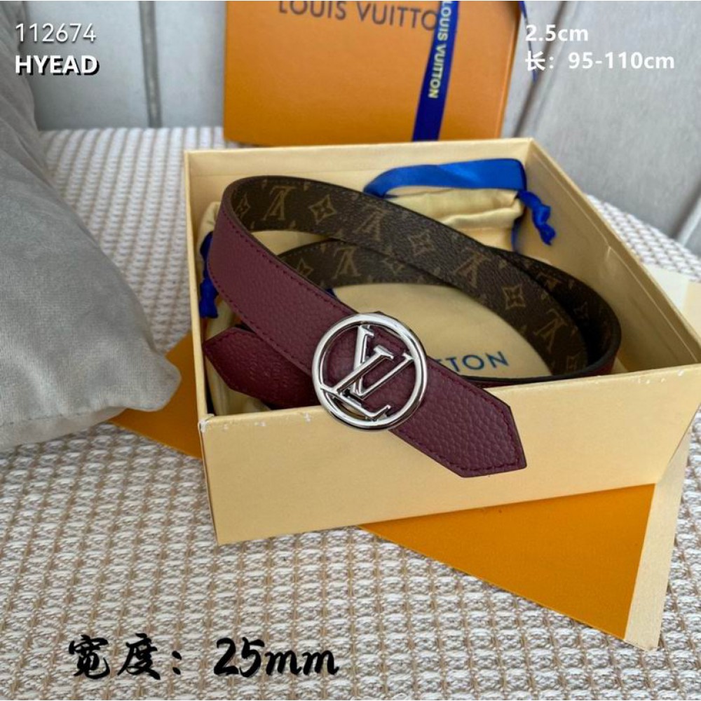 lv belt 2.5cm reversible monogram Accesories