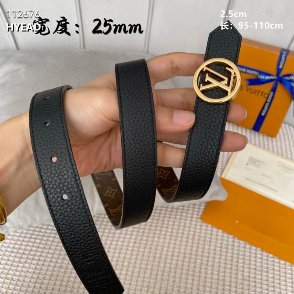 lv belt 2.5cm reversible monogram Accesories