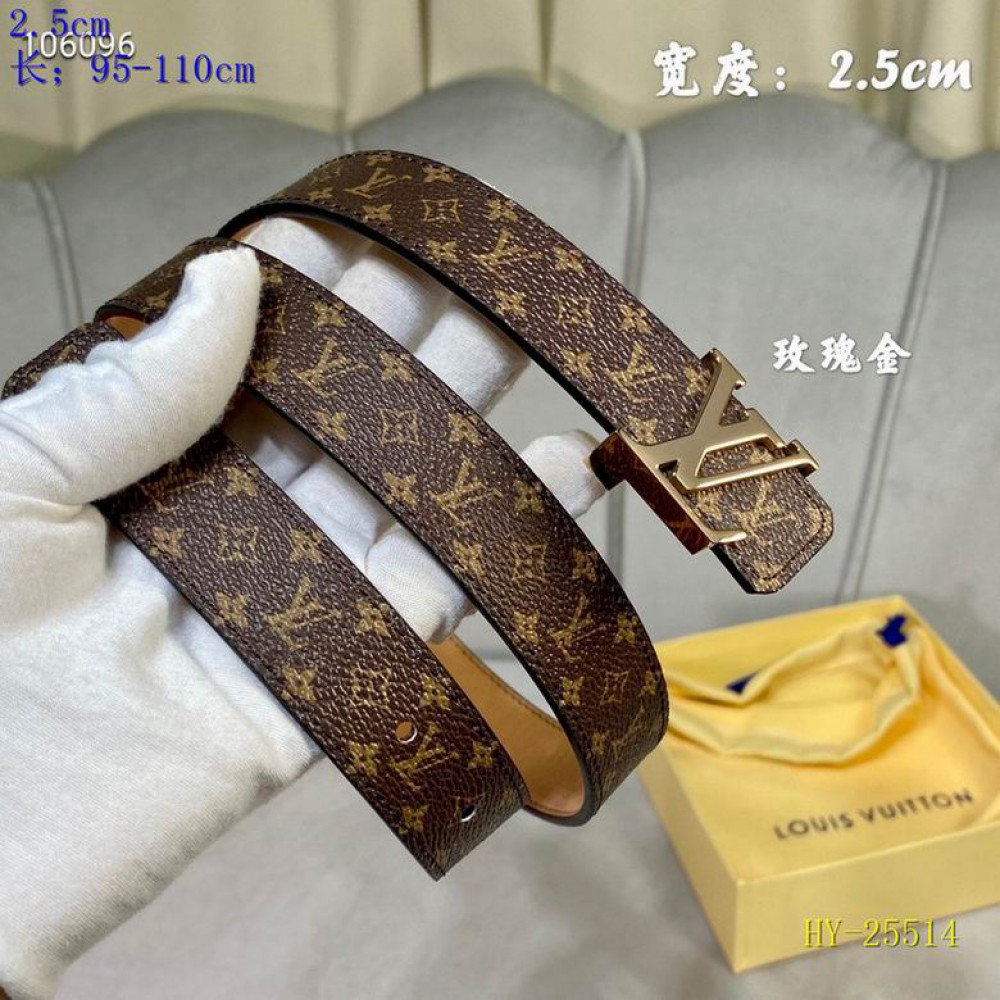 lv belt 2.5cm monogram Accesories