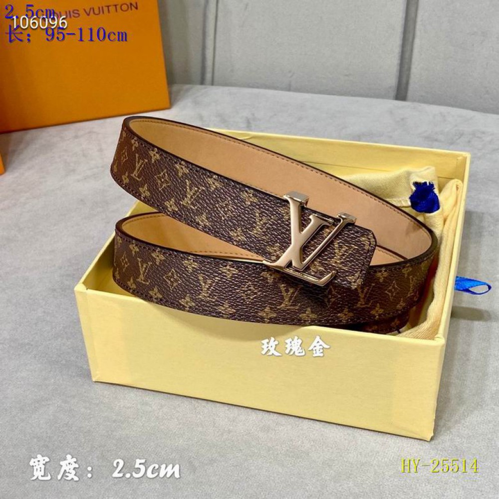 lv belt 2.5cm monogram Accesories