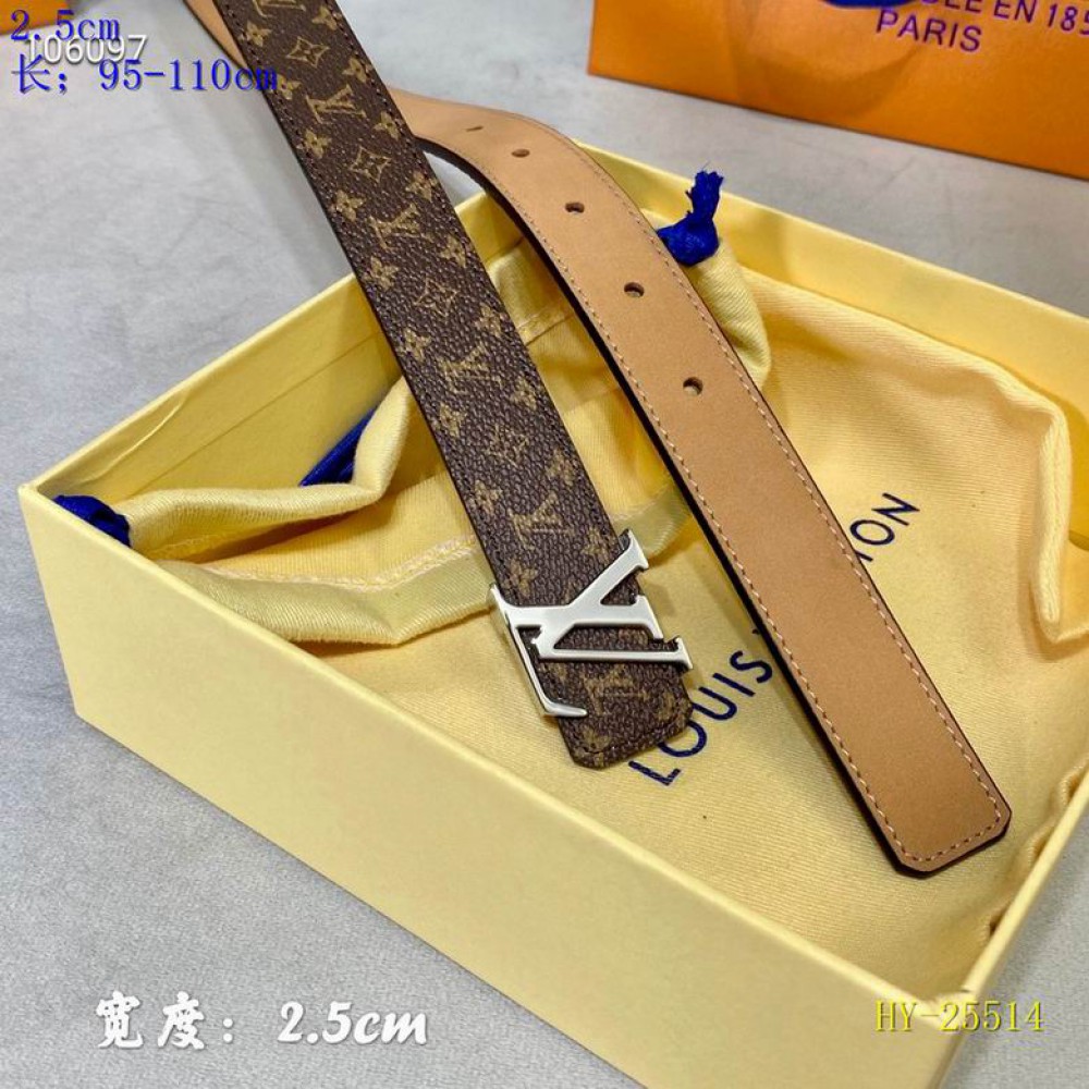 lv belt 2.5cm monogram Accesories