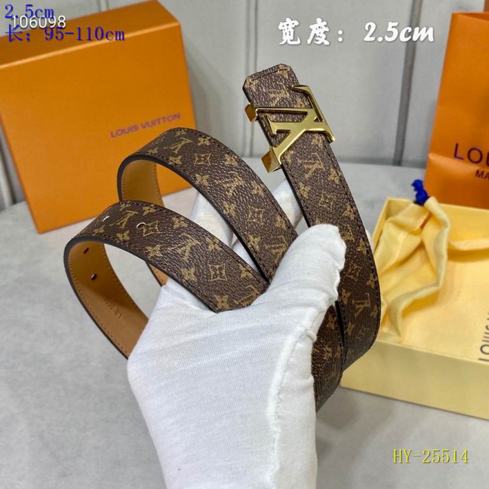 lv belt 2.5cm monogram Accesories