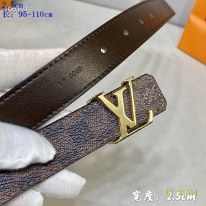 lv belt 2.5cm damier Accesories