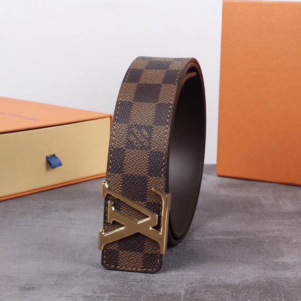 lv belt 3.8cm all damier Accesories