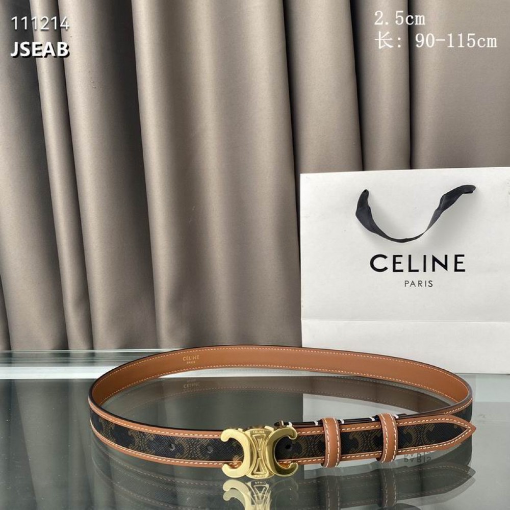 celine belt 2.5cm canvas Accesories