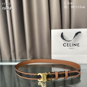 celine belt 2.5cm canvas Accesories