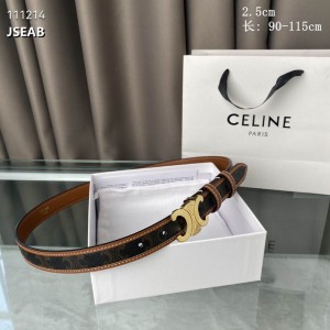 celine belt 2.5cm canvas Accesories