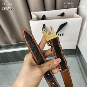 celine belt 2.5cm canvas Accesories