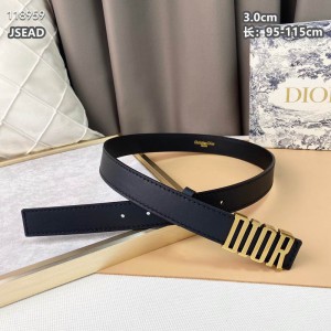dior belt 3cm black Accesories