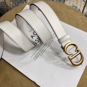 dior belt 3cm black-white Accesories
