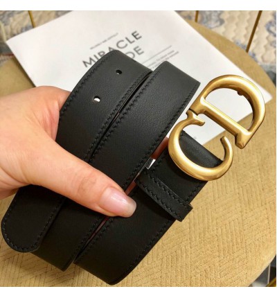 dior belt 3cm black-white