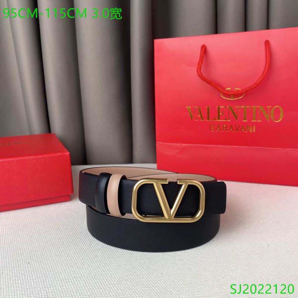 valentino belt 3cm reversible Accesories