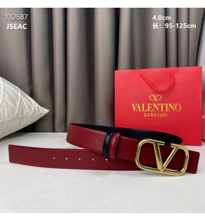 Valentino belt 4cm reversible