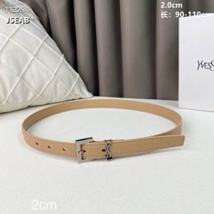 ysl belt 2cm beige Accesories