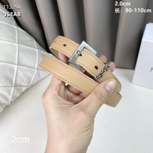 ysl belt 2cm beige Accesories