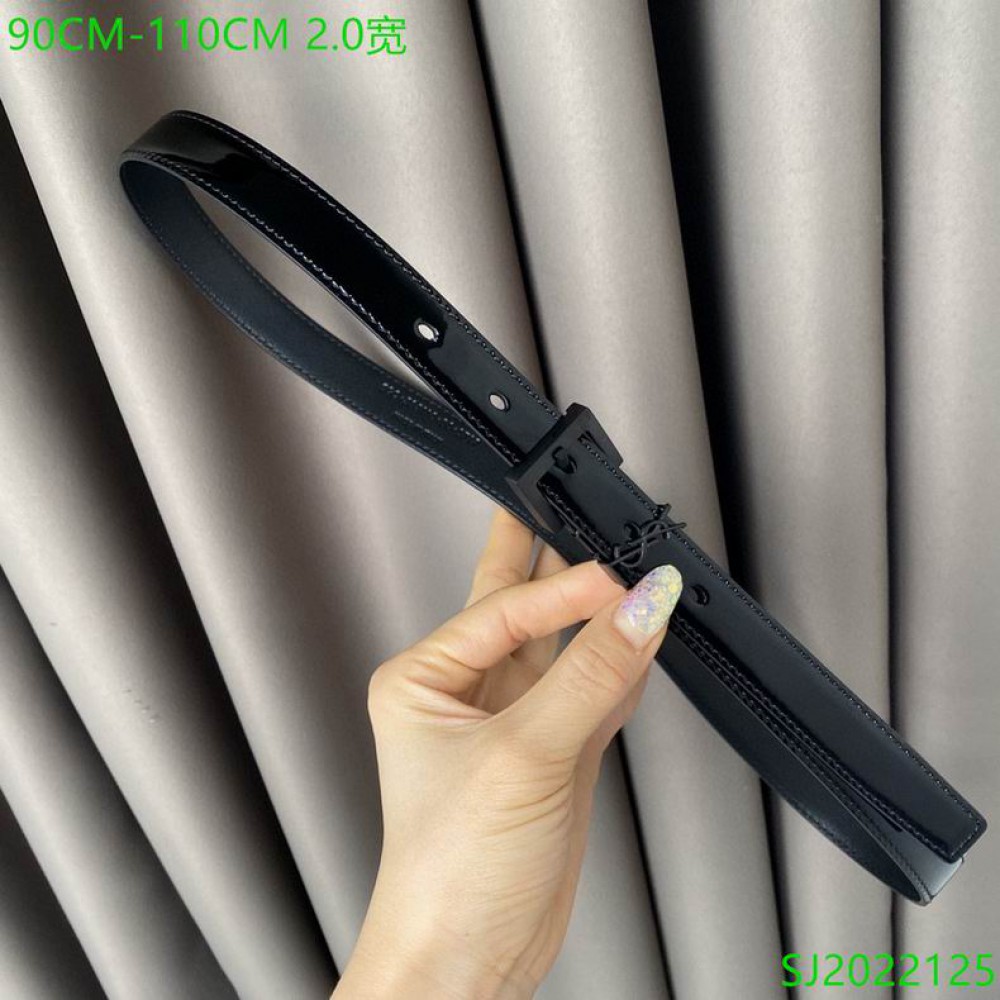 ysl belt 2cm glossy Accesories