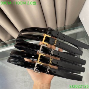 ysl belt 2cm glossy Accesories