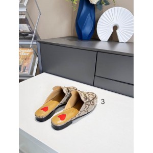 gucci half slippers canvas print 36-44 Shoes