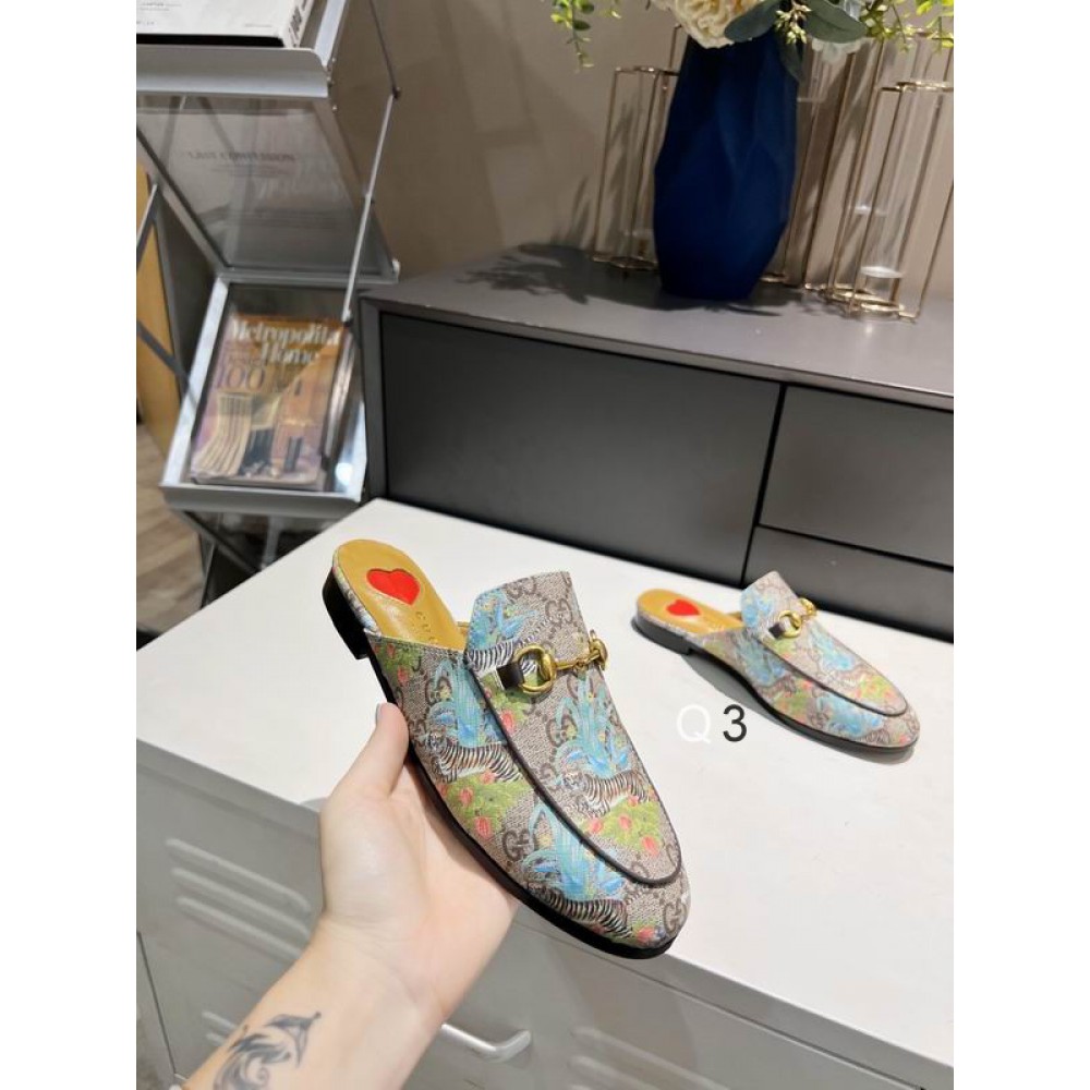 gucci half slippers tiger print 36-44 Shoes