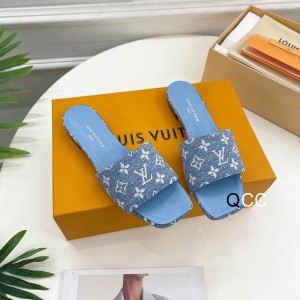 lv slippers denim 36-42 Shoes