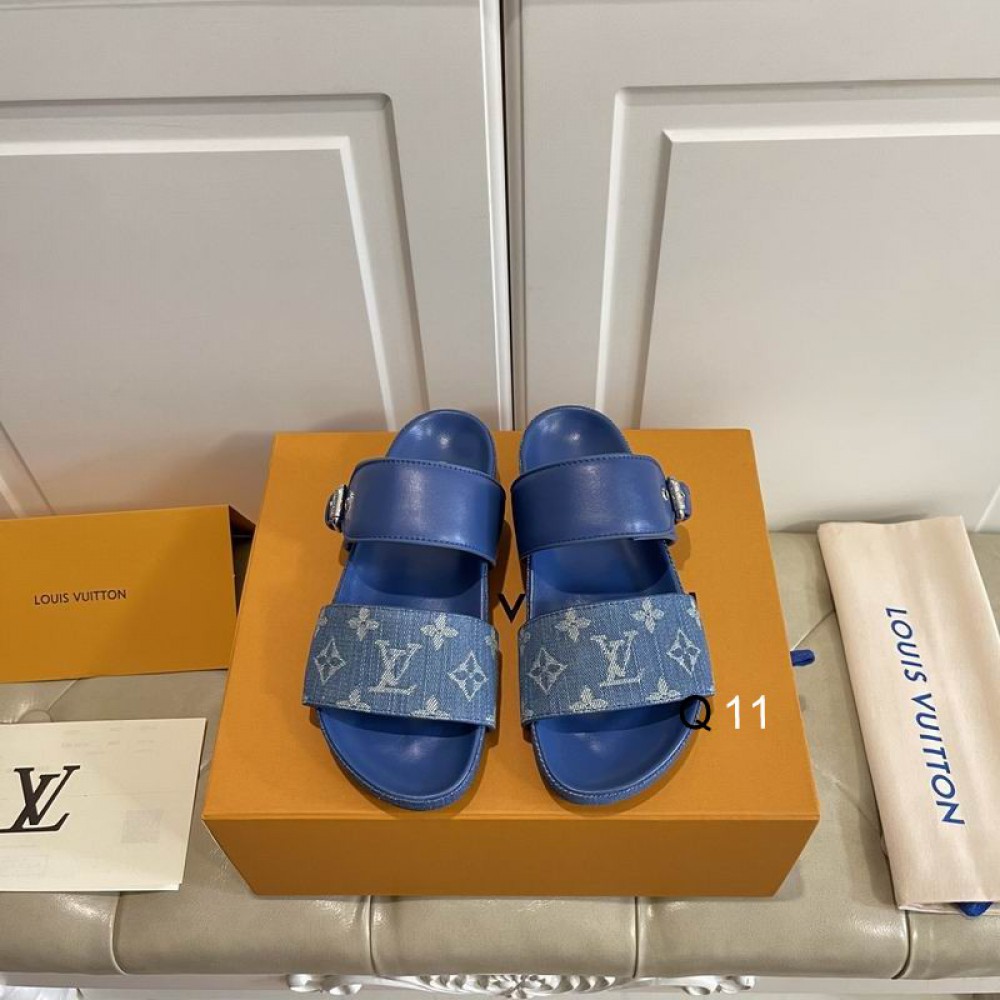 lv sandals 36-45 denim Shoes