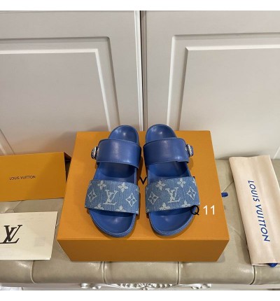 lv sandals 36-45 denim