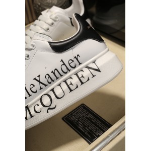 Alexander mcqueen black letters logo leather 36-46 Shoes