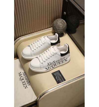 Alexander mcqueen black letters logo leather 36-46