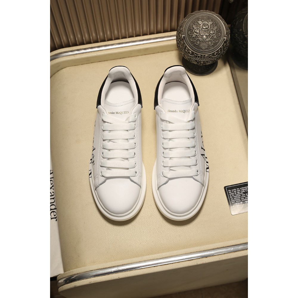 Alexander mcqueen black letters logo leather 36-46 Shoes