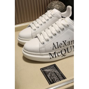 Alexander mcqueen black letters logo leather 36-46 Shoes
