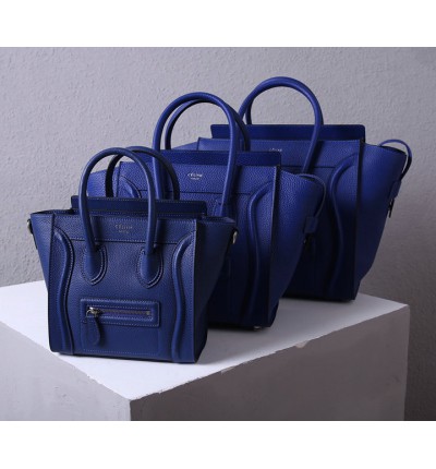 CELINE LUGGAGE BAG 30CM-26CM-20CM BLUE