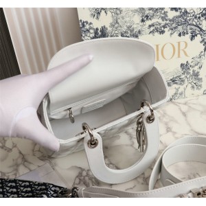 Dior lady small size 20x18x8cm lambskin leather Bags
